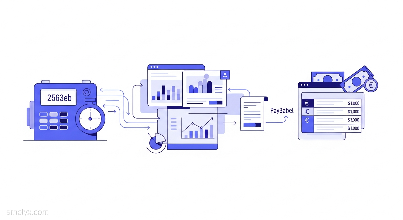 Integración con nómina: cómo pasar de fichajes a conceptos pagables
