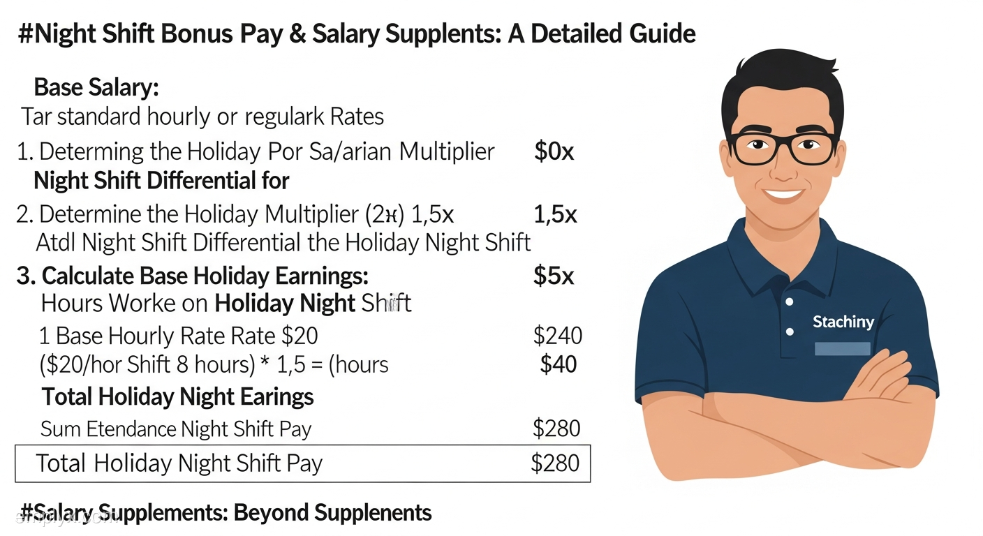 Nocturnidad, festivos y complementos: cómo calcularlos con transparencia
